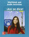 Cover image for Asi Se Dice! Level 1, Workbook and Audio Activities