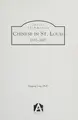 Cover image for Chinese in St. Louis, 1857-2007