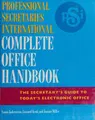 Cover image for Professional Secretaries International complete office handbook