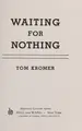Cover image for Waiting for Nothing (American Century Series, Ac89)