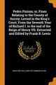 Cover image for Pedes Finium; or, Fines Relating to the County of Surrey, Levied in the King's Court, From the Seventh Year of Richard I. to the end of the Reign of Henry VII. Extracted and Edited by Frank B. Lewis