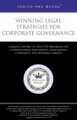 Cover image for Winning Legal Strategies for Corporate Governance