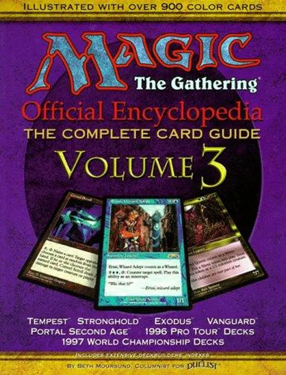 Magic the Gathering: Official Encyclopedia: The Complete Card Guide, vol 3 cover