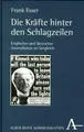 Cover image for Die Kräfte hinter den Schlagzeilen