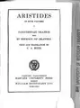 Cover image for Panathenaic oration ; and, In defence of oratory