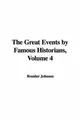 Cover image for The Great Events by Famous Historians, Volume 4