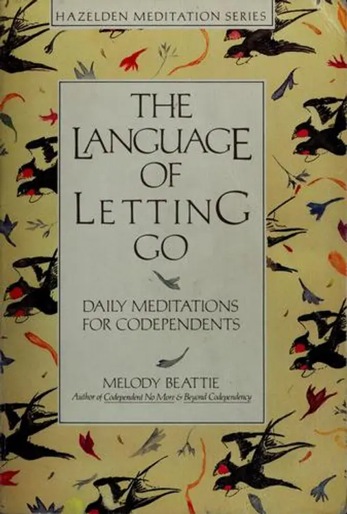 The language of letting go: daily meditations for codependents cover