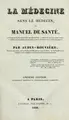 Cover image for La médecine sans le médecin