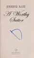 Cover image for A worthy suitor / Jennifer AlLee