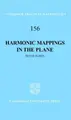 Cover image for Harmonic Mappings in the Plane (Cambridge Tracts in Mathematics)