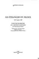 Cover image for Les étrangers en France