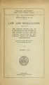 Cover image for Law and regulations relative to the special excise tax on corporations organized in the United States and on capital invested in the United States by foreign corporations.