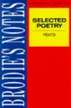 Cover image for Brodie's Notes on W.B.Yeats' Selected Poetry (Brodies Notes)
