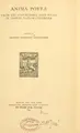 Cover image for Anima poetæ from the unpublished note-books of Samuel Taylor Coleridge