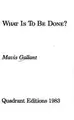 Cover image for What is to be done?