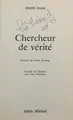 Cover image for Chercheur de vérité