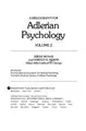 Cover image for A bibliography for Adlerian psychology
