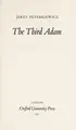 Cover image for The third Adam