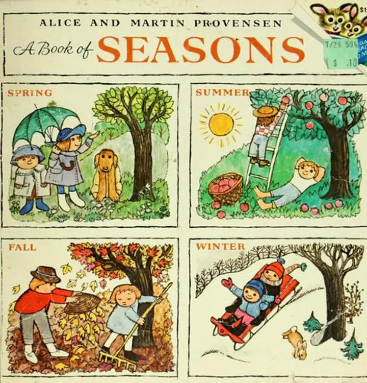 A book of seasons cover