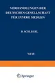 Cover image for Verhandlungen der Deutschen Gesellschaft Für Innere Medizin