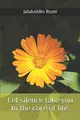 Cover image for Let silence take you to the core of life.