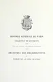Cover image for Registres des délibérations du bureau de la ville de Paris