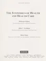 Cover image for The economics of health and health care