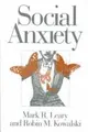 Cover image for Social anxiety