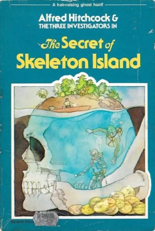 Alfred Hitchcock and the Three Investigators in The secret of Skeleton Island cover