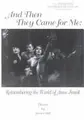 Cover image for And then they came for me