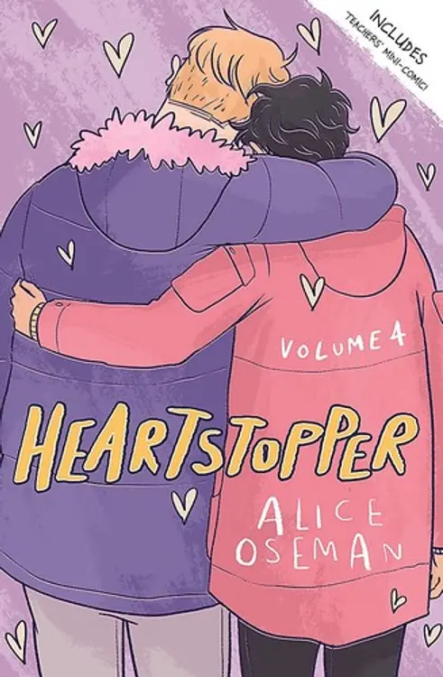 Heartstopper, Volume 4 cover