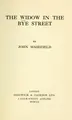 Cover image for The widow in the Bye street.