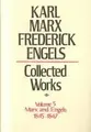 Cover image for Collected Works of Karl Marx and Friedrich Engels, 1845-47, Vol. 5