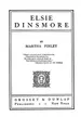 Cover image for Elsie Dinsmore