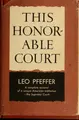Cover image for This honorable Court