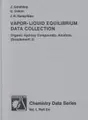 Cover image for Vapor-Liquid Equilibrium Data Collection: Organic Hydroxy Compounds