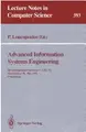 Cover image for Advanced Information Systems Engineering: 4th International Conference Caise '92 Manchester, Uk, May 12-15, 1992