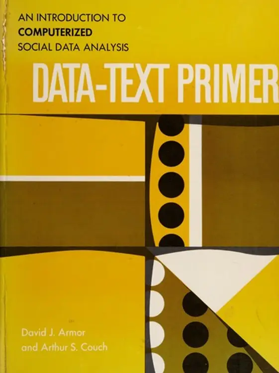 Data-text primer: an introduction to computerized social data analysis cover