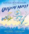 Cover image for The Little Bookshop and the Origami Army!