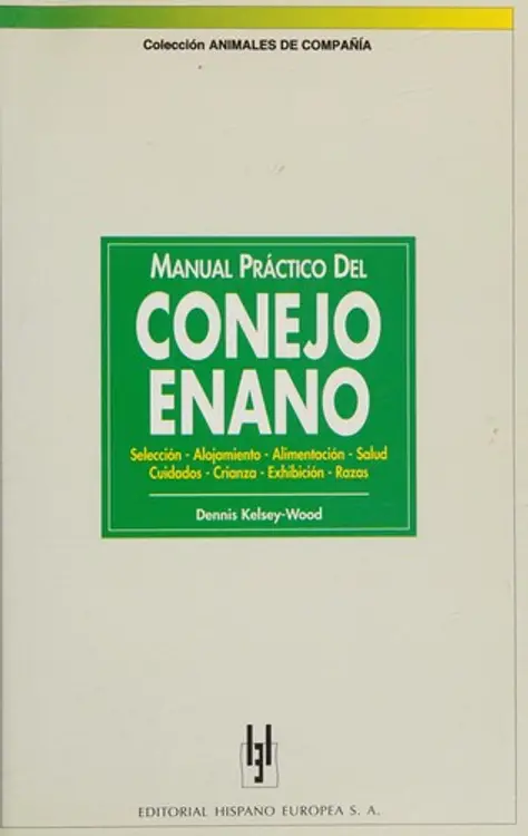 Manual Practico Del Conejo Enano cover