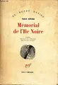 Cover image for MEMORIAL DE L'ILE NOIRE