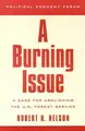 Cover image for A Burning Issue