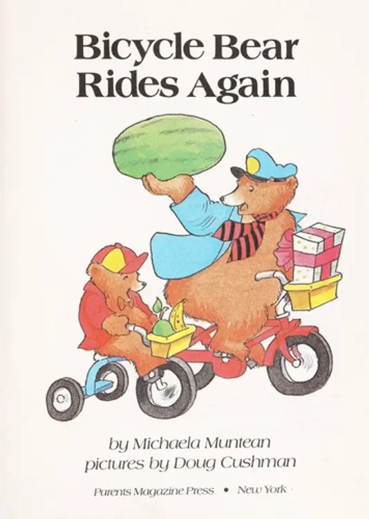 Bicycle Bear rides again cover