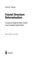 Cover image for Crystal Structure Determination