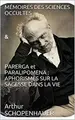 Cover image for Mémoires Sur les Sciences Occultes