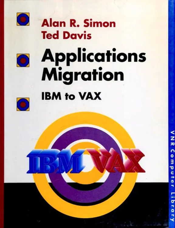Applications migration: IBM to VAX cover