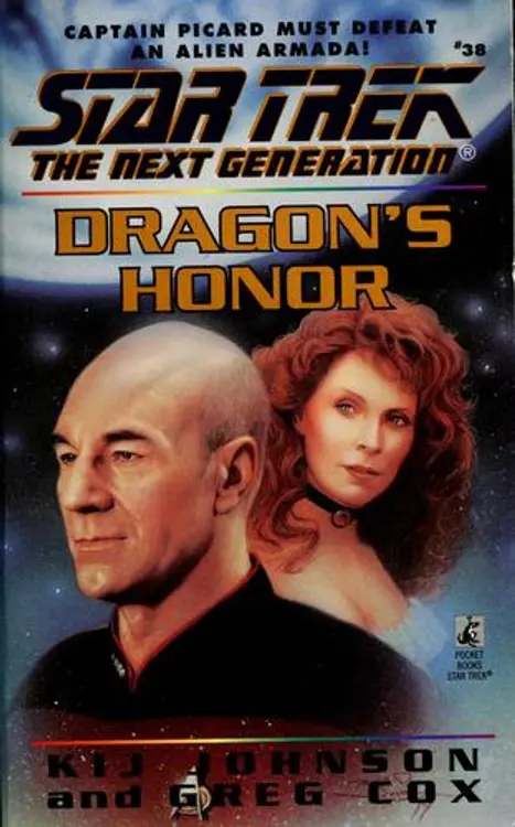 Dragon's Honor: Star Trek: The Next Generation #38 cover
