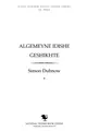 Cover image for Algemeyne Idishe geshikhṭe