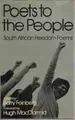 Cover image for Poets to the people