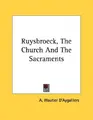 Cover image for Ruysbroeck, The Church And The Sacraments